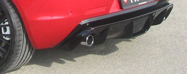 Heckdiffusor Diffusor Ansatz Single passend für Alfa Giulietta