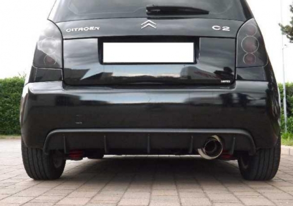 Heckdiffusor Diffusor Ansatz passend für Citroen C2 B-Ware 2.Wahl