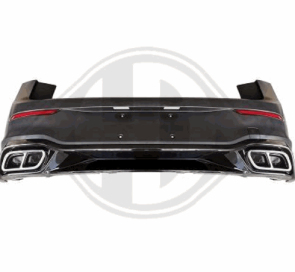 Heck Stoßstange hinten in Sport Optik passend für VW Golf 8 19- nicht R-Line 2218356 mit ABE