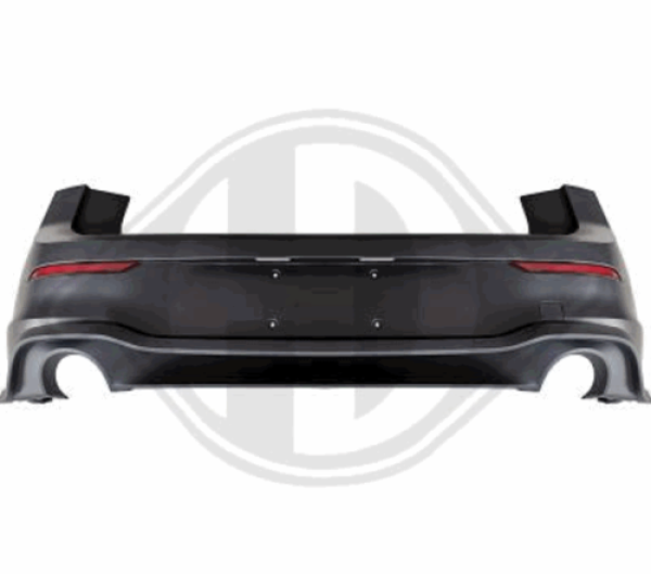 Heck Stoßstange hinten in Sport Optik passend für VW Golf 8 19- nicht GTI TCR R 2218355 mit ABE