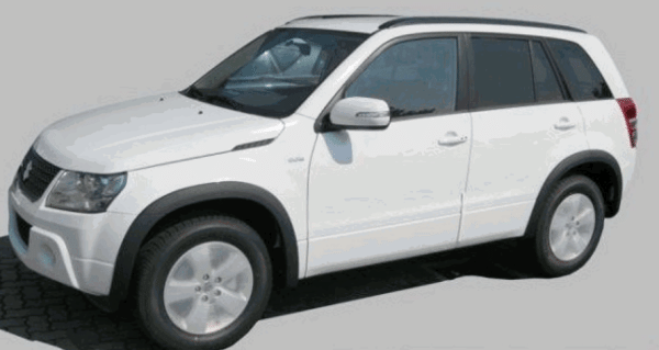 Kotflügelverbreiterungen passend für Suzuki Grand Vitara 2005 bis Herbst 2012 - nicht für Facelift