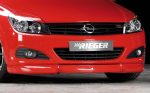 Aktionspreis Rieger Frontspoiler Spoiler für Opel Astra H GTC TwinTop Cabrio 51230